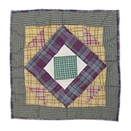 Square Diamond- Toss Pillow 16 X 16 In.